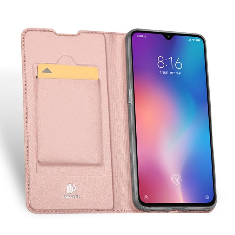 Cover voor Xiaomi Mi 9 Zakelijk Kunstleer