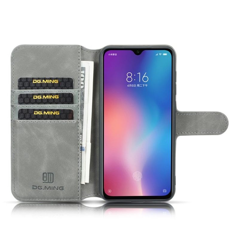 Folio-hoesje voor Xiaomi Mi 9 Dg Ming Leereffect