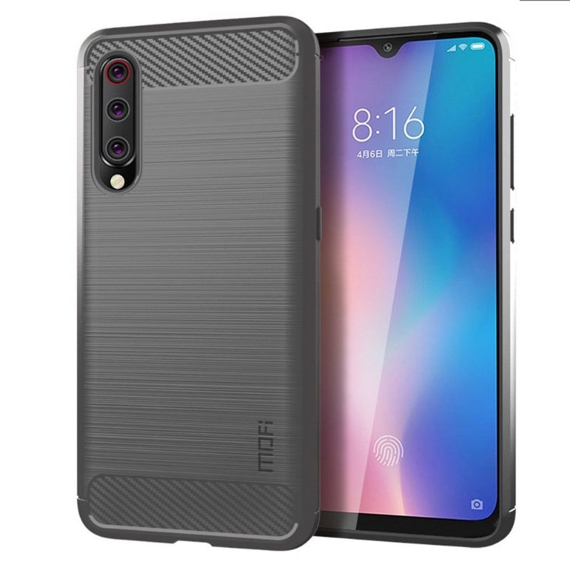 Hoesje voor Xiaomi Mi 9 Geborsteld Mofi