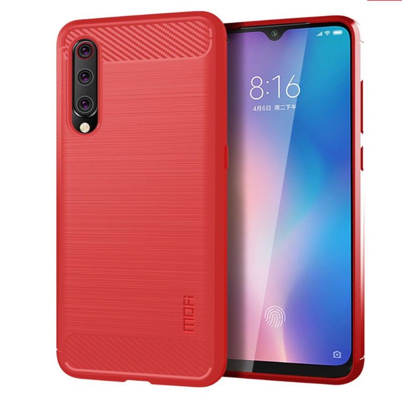 Hoesje voor Xiaomi Mi 9 Geborsteld Mofi