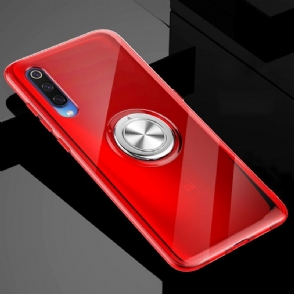 Hoesje voor Xiaomi Mi 9 Met Magnetische Ring - Rood