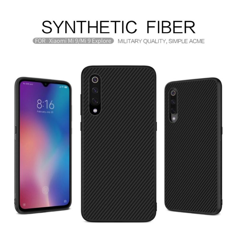 Hoesje voor Xiaomi Mi 9 Synthetische Vezel