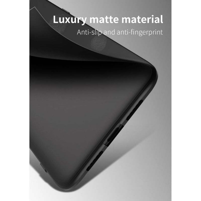 Hoesje voor Xiaomi Mi 9 Ultra Dunne Matte Coating - Zwart