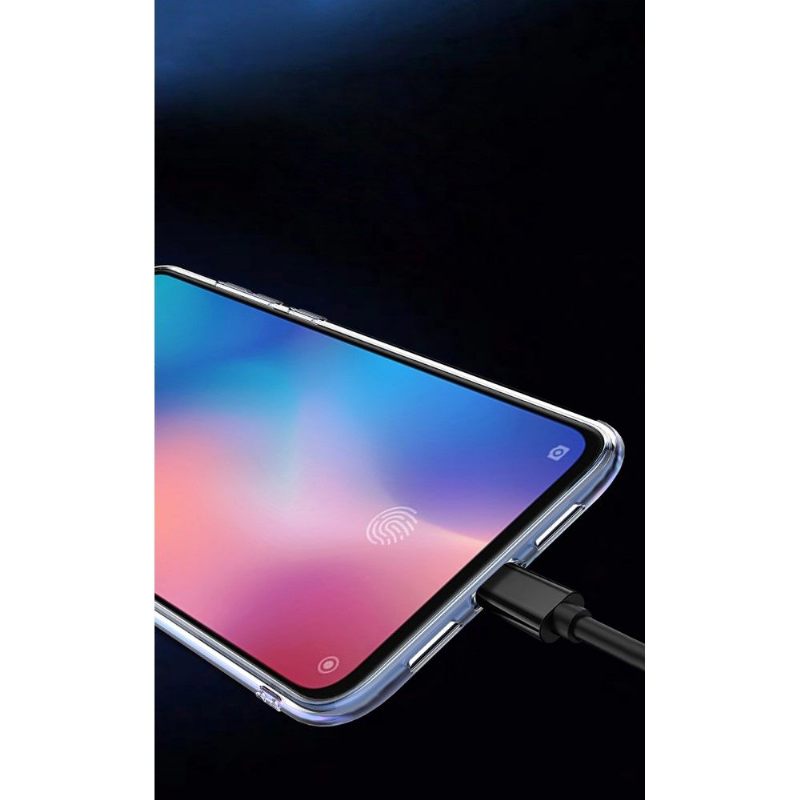 Telefoonhoesje voor Xiaomi Mi 9 Bescherming Met Magnetische Ring - Transparant