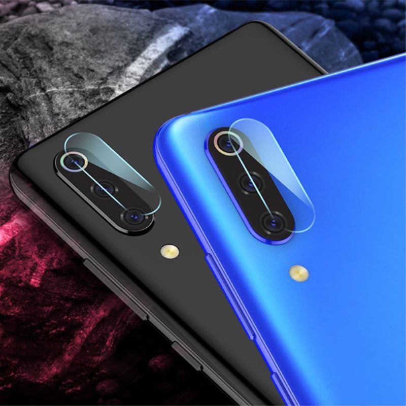 Telefoonhoesje voor Xiaomi Mi 9 - Gehard Glas Voor Achteruitrijcameralens