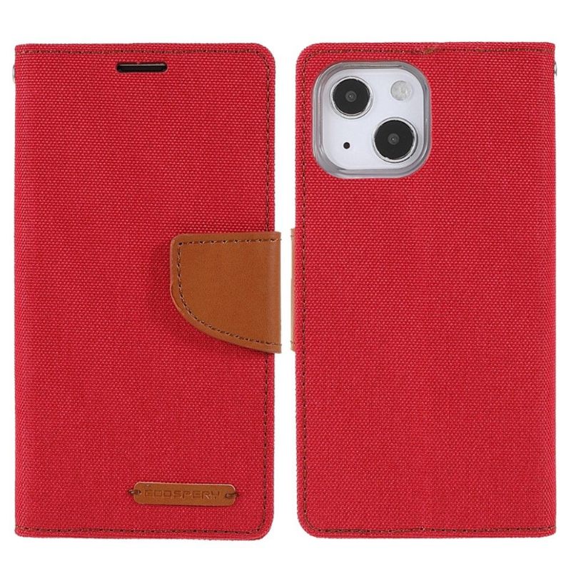 Folio-hoesje voor iPhone 13 Mini Mercuriusdoek