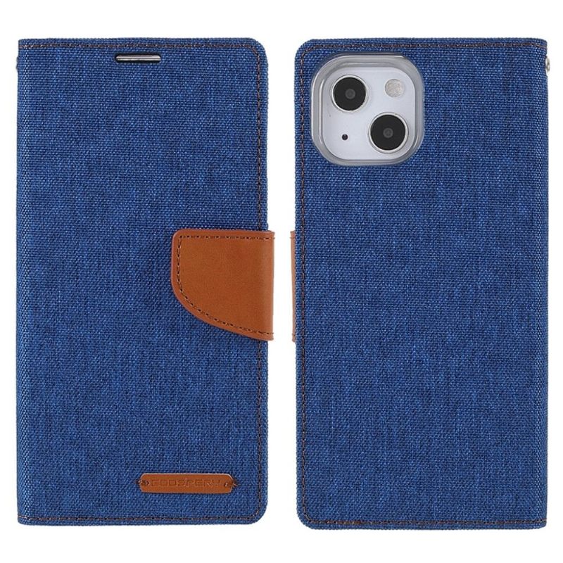 Folio-hoesje voor iPhone 13 Mini Mercuriusdoek