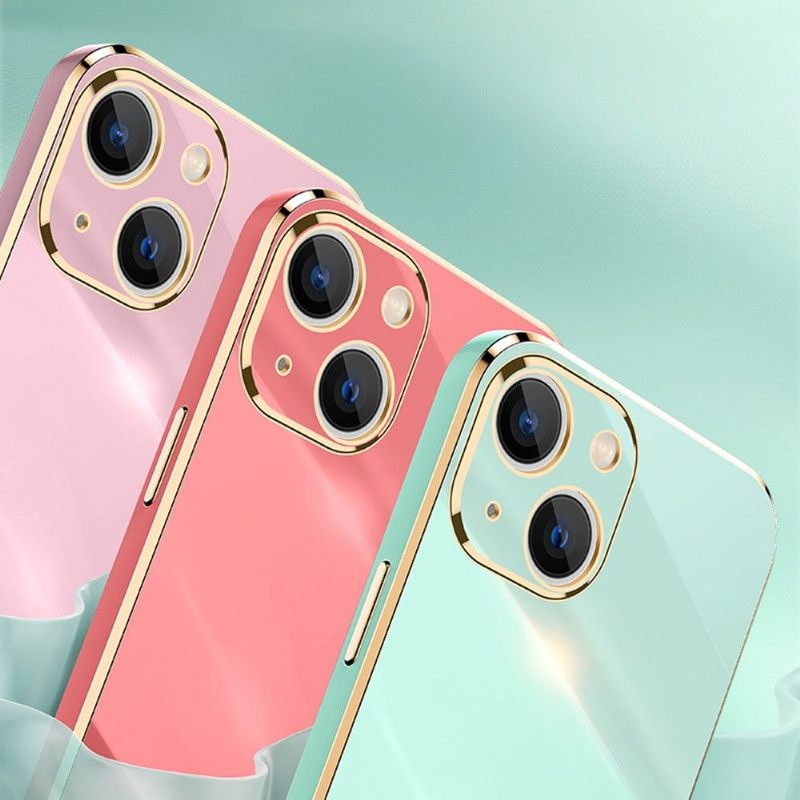 Hoesje voor iPhone 13 Mini Flexibel Glanzend