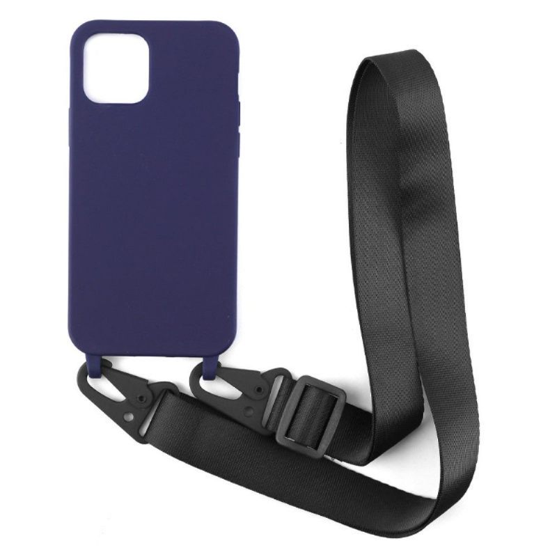 Telefoonhoesje voor iPhone 13 Mini Bescherming Bescherming Met Lanyard