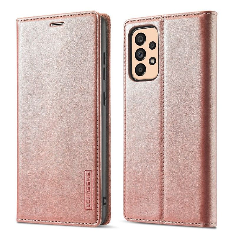 Cover voor Samsung Galaxy A33 5G Folio-hoesje Lc.imeeke Flap Kaarthouder