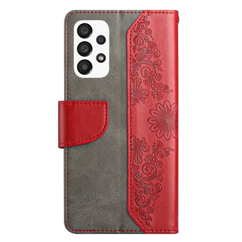 Cover voor Samsung Galaxy A33 5G Folio-hoesje Vlinder