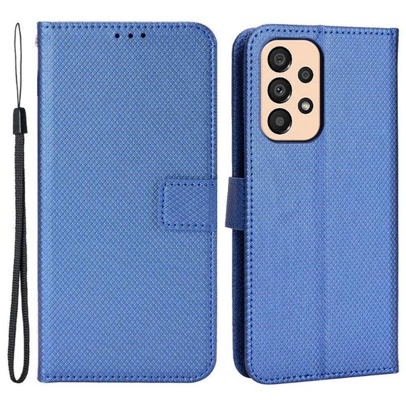 Cover voor Samsung Galaxy A33 5G Leereffect Met Textuur