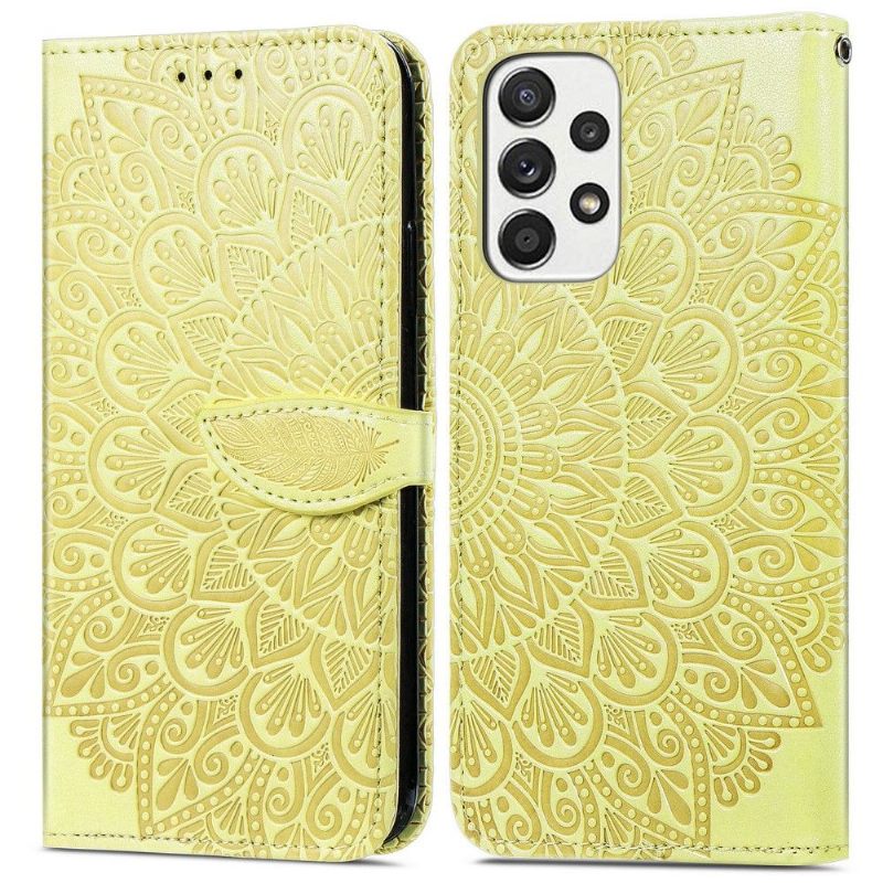 Flip Case voor Samsung Galaxy A33 5G Mandalablad