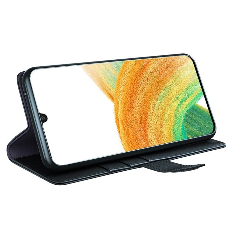 Folio-hoesje voor Samsung Galaxy A33 5G Premium Leer