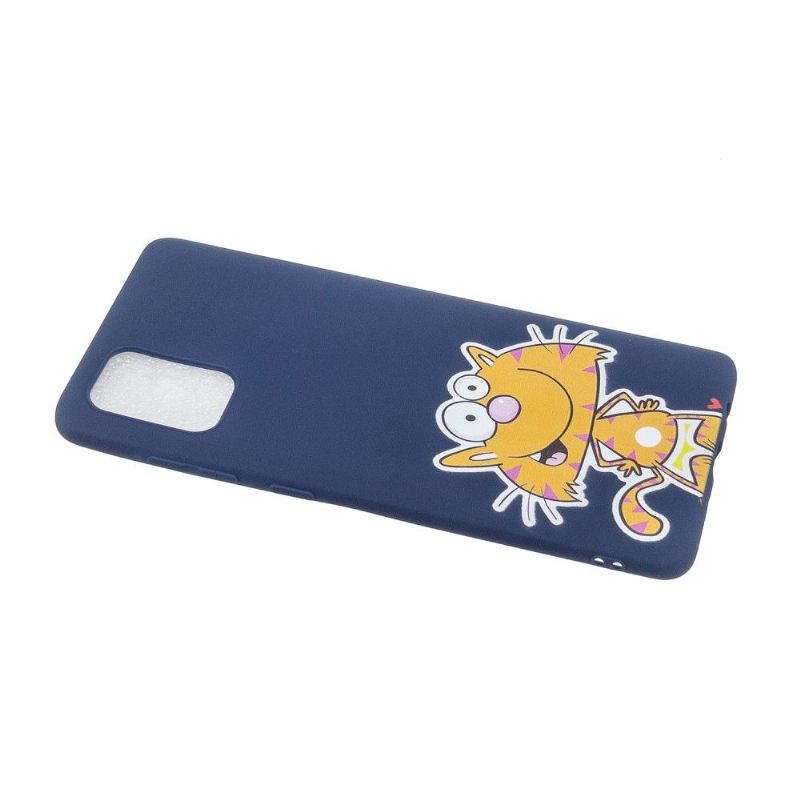 Hoesje voor Samsung Galaxy A33 5G Met Ketting Cartoon Kat