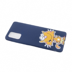 Hoesje voor Samsung Galaxy A33 5G Met Ketting Cartoon Kat