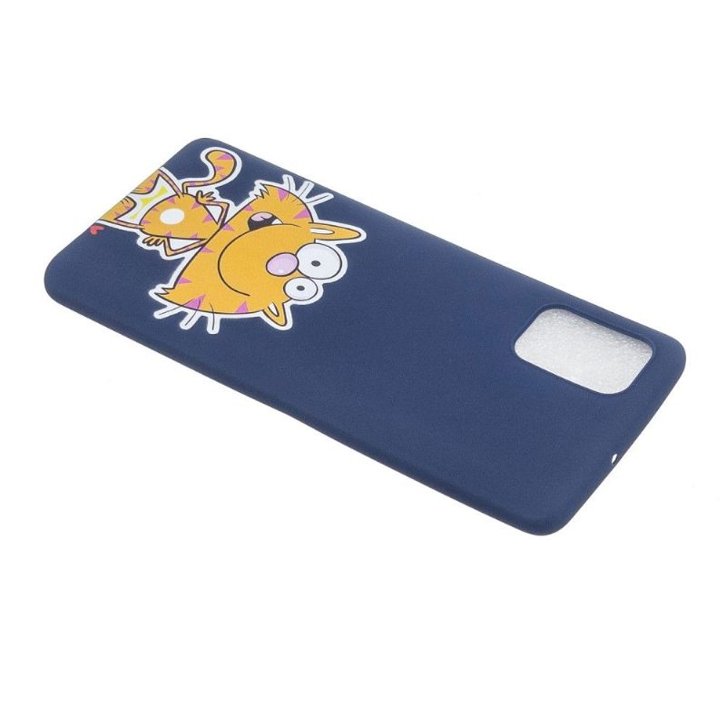 Hoesje voor Samsung Galaxy A33 5G Met Ketting Cartoon Kat