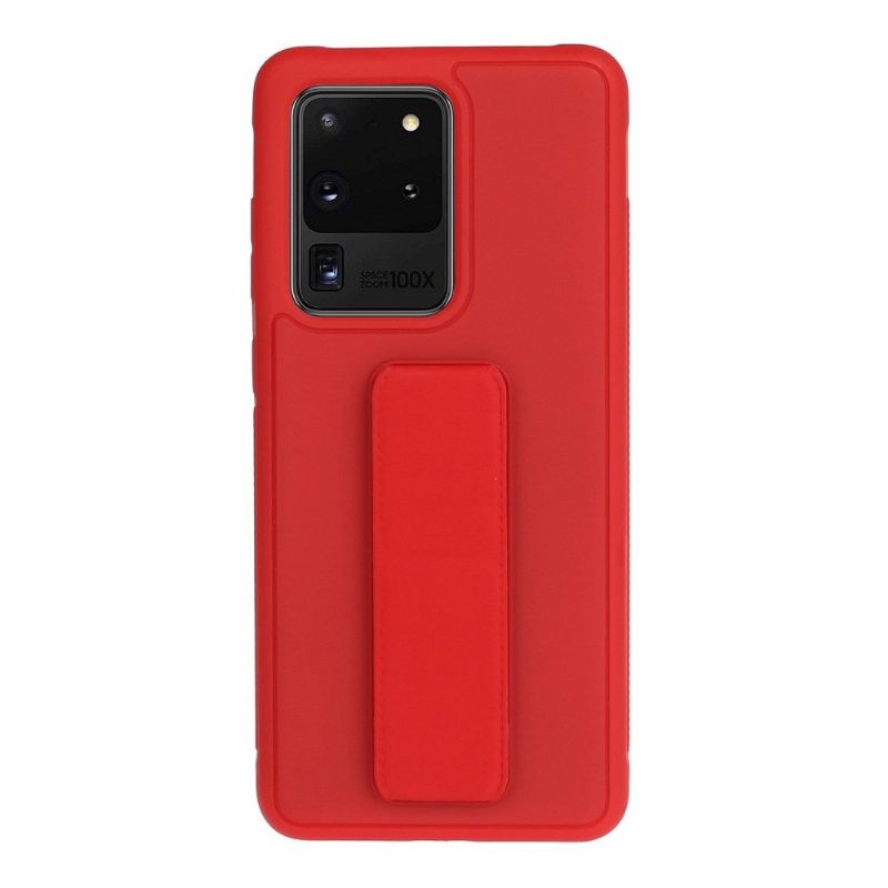 Hoesje voor Samsung Galaxy S20 Ultra Anti-fall Pure Met Rugsteun