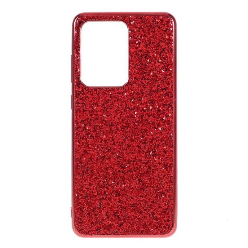 Hoesje voor Samsung Galaxy S20 Ultra Glamour Strass Pailletten