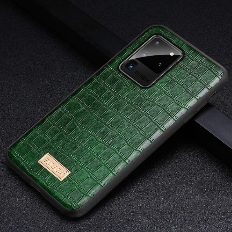 Telefoonhoesje voor Samsung Galaxy S20 Ultra Croc Sulada-effect