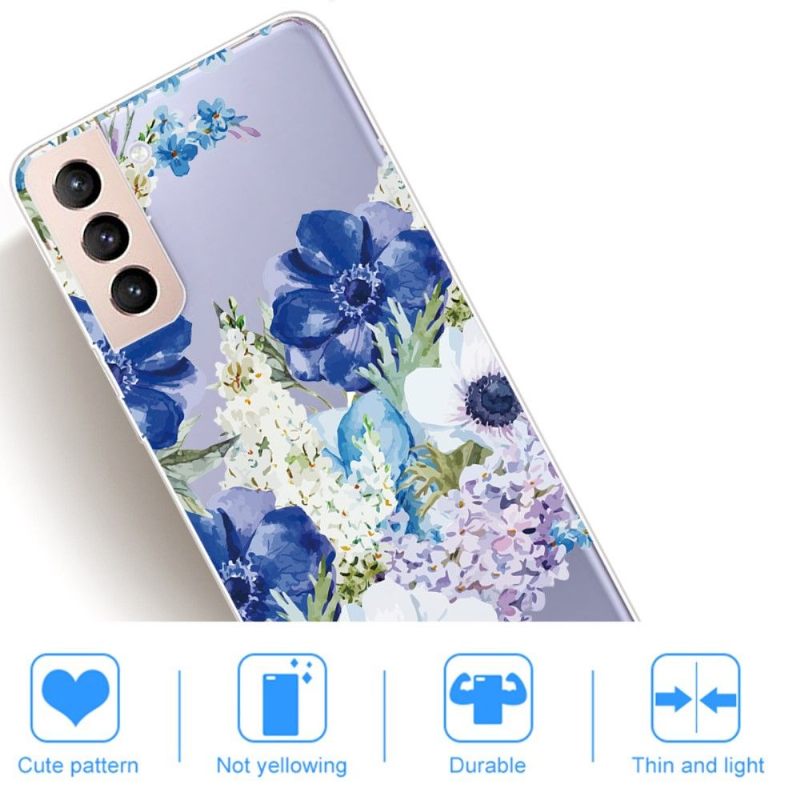 Hoesje voor Samsung Galaxy S22 5G Bloemen