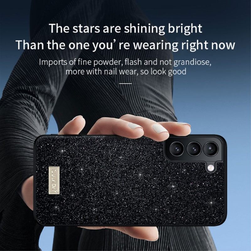 Hoesje voor Samsung Galaxy S22 5G Glitter Sulada