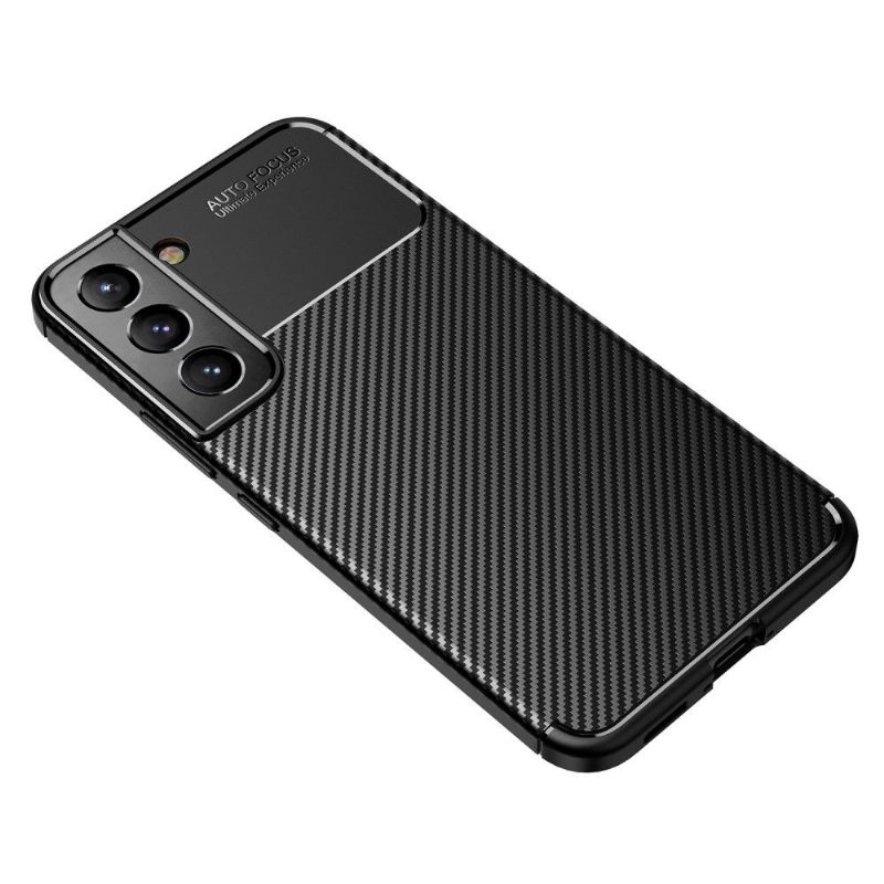 Hoesje voor Samsung Galaxy S22 5G Koolstofvezelstijl