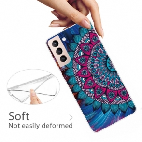 Telefoonhoesje voor Samsung Galaxy S22 5G Bescherming Kleurrijke Mandala