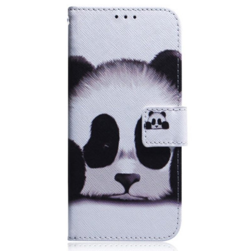 Folio-hoesje voor Oppo Reno 8 Lite Panda