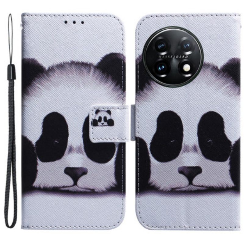 Leren Hoesje voor OnePlus 11 5G Panda