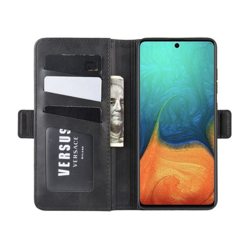 Case voor Samsung Galaxy A71 Bescherming Portemonnee Leren Mat Kunstleer Cover