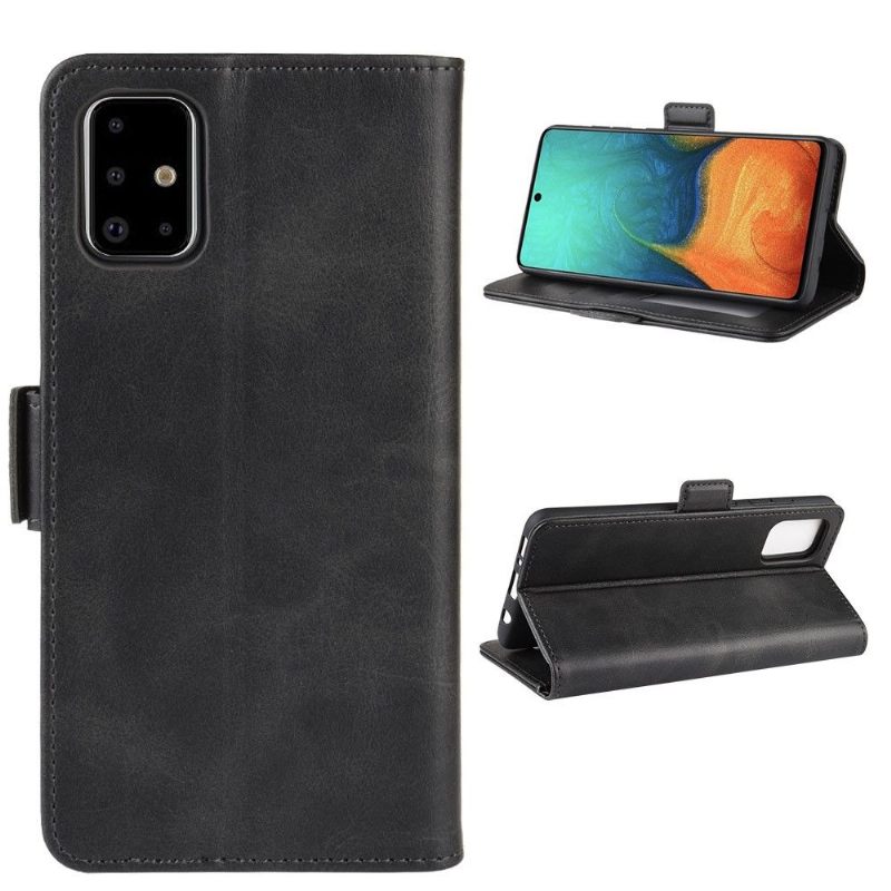 Case voor Samsung Galaxy A71 Bescherming Portemonnee Leren Mat Kunstleer Cover