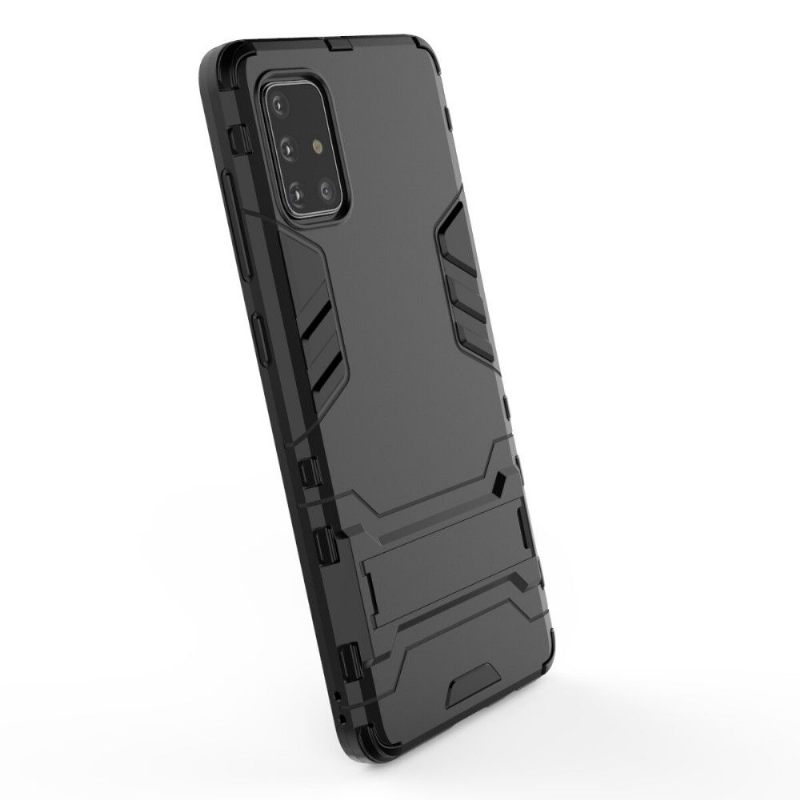 Hoesje voor Samsung Galaxy A71 Anti-fall Cool Guard Schokbestendig Met Geïntegreerde Standaard