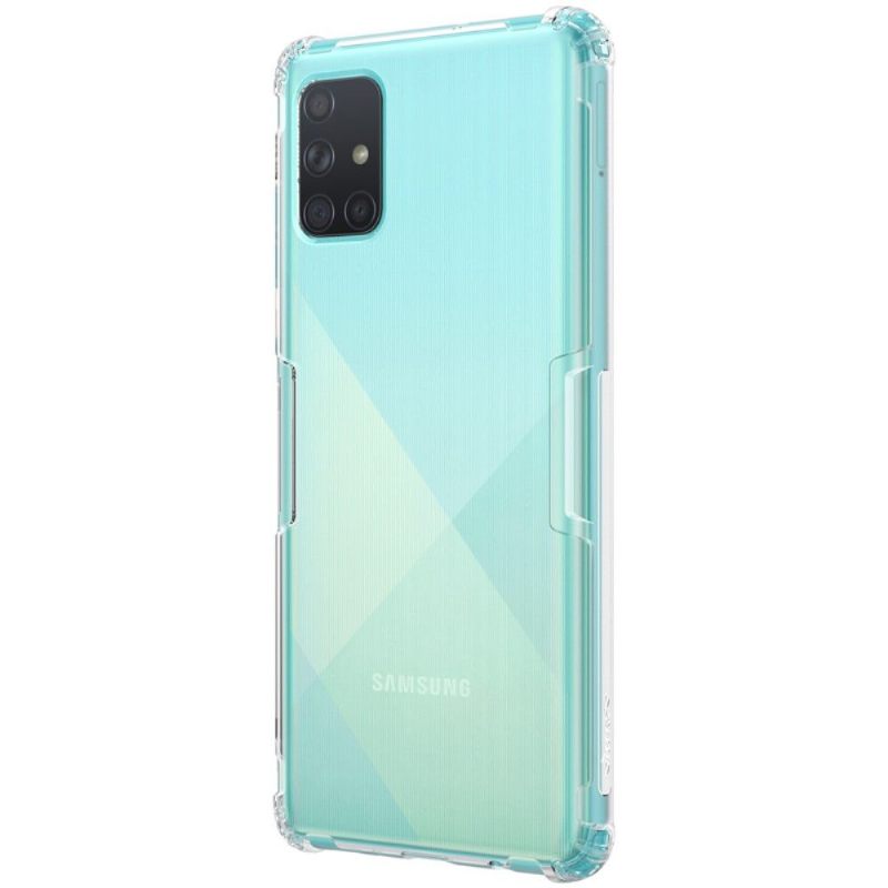 Hoesje voor Samsung Galaxy A71 Anti-fall Nillkin Nature Versterkte Hoeken