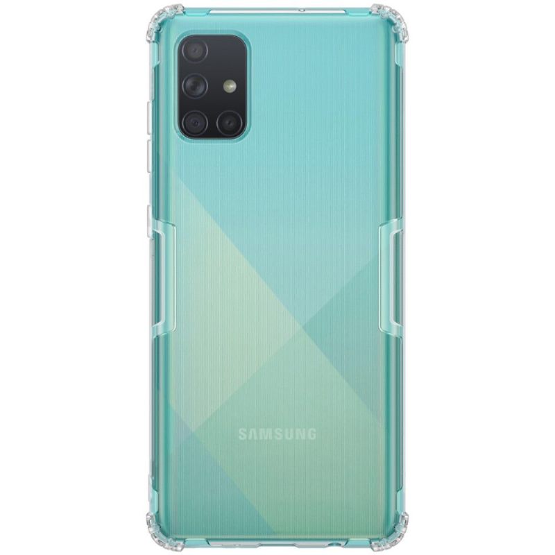 Hoesje voor Samsung Galaxy A71 Anti-fall Nillkin Nature Versterkte Hoeken