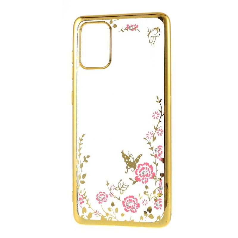 Hoesje voor Samsung Galaxy A71 Bloemen Lente Transparant