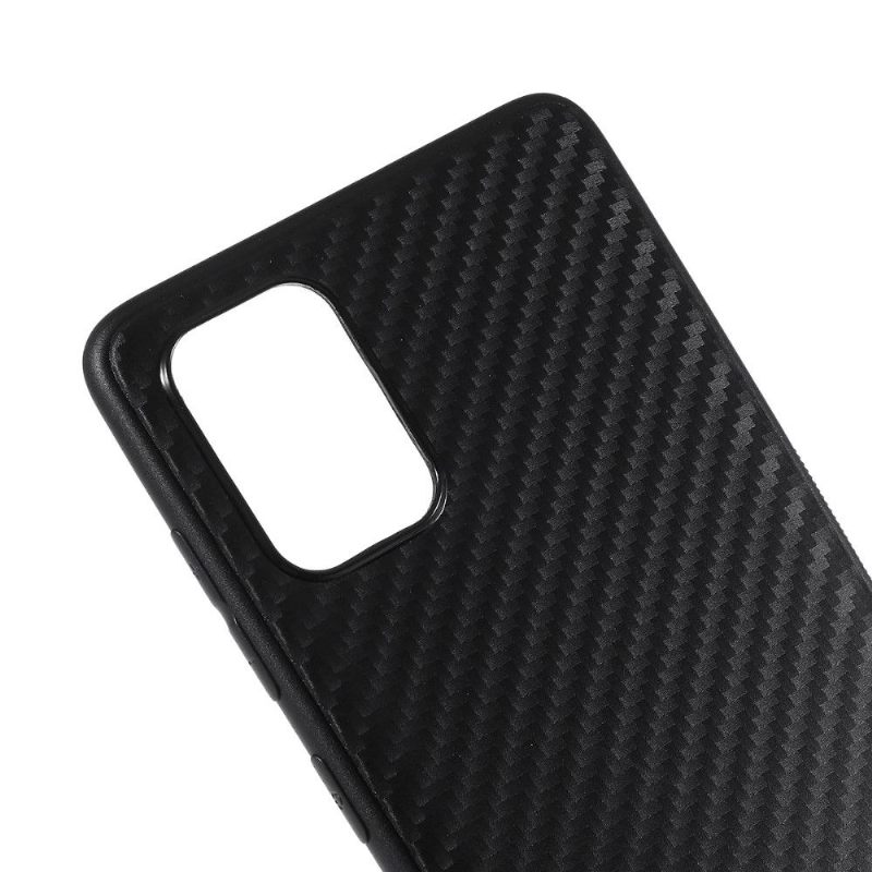 Hoesje voor Samsung Galaxy A71 Carbon Flex