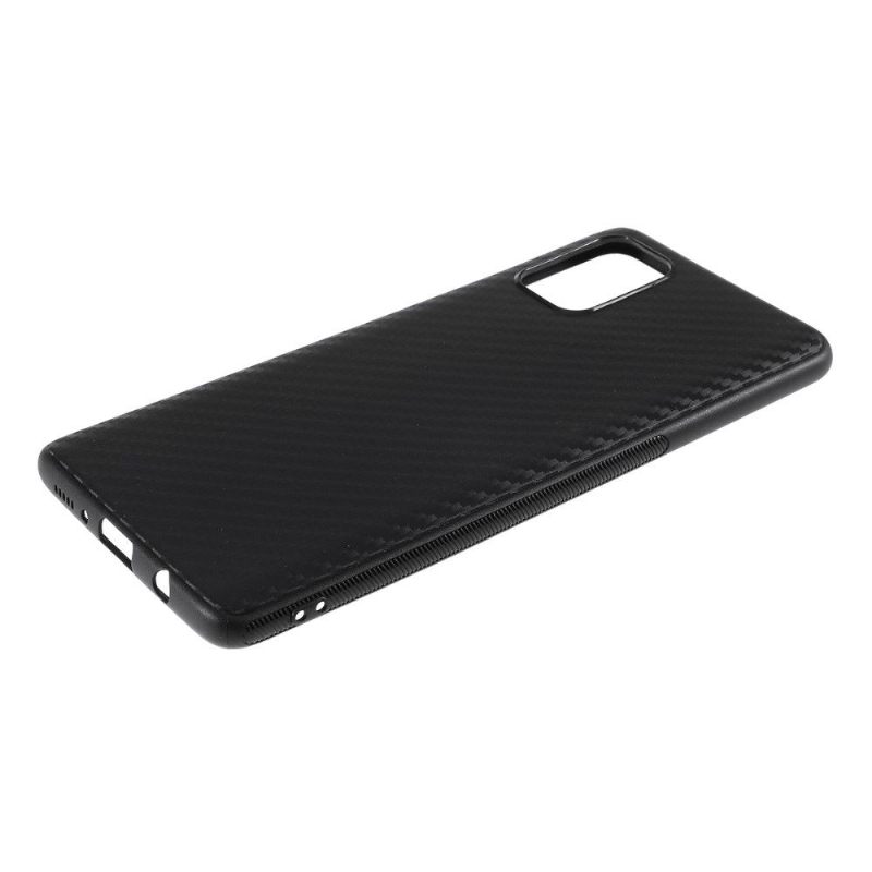 Hoesje voor Samsung Galaxy A71 Carbon Flex