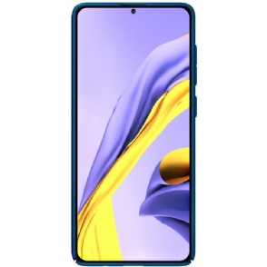 Hoesje voor Samsung Galaxy A71 Nillkin Frost Effect - Peacock Blue