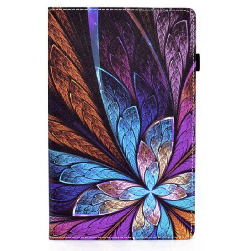 Cover voor Samsung Galaxy Tab A7 Lite Abstracte Bloem