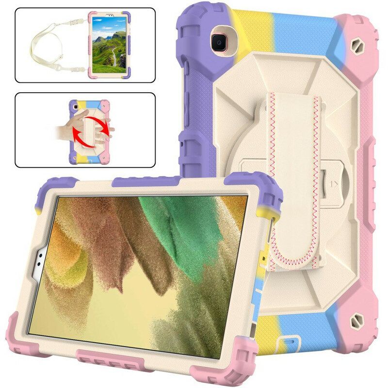 Hoesje voor Samsung Galaxy Tab A7 Lite Multifunctionele Camouflage