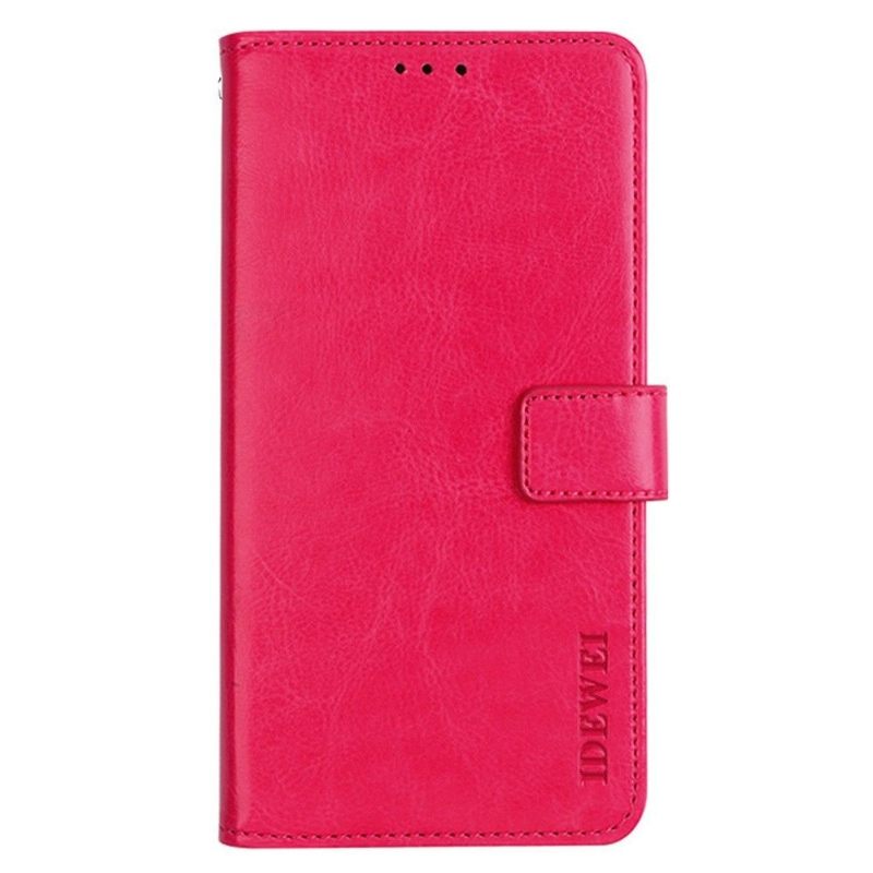 Flip Case voor Samsung Galaxy A53 5G Folio-hoesje Idewei Folio Ledereffect