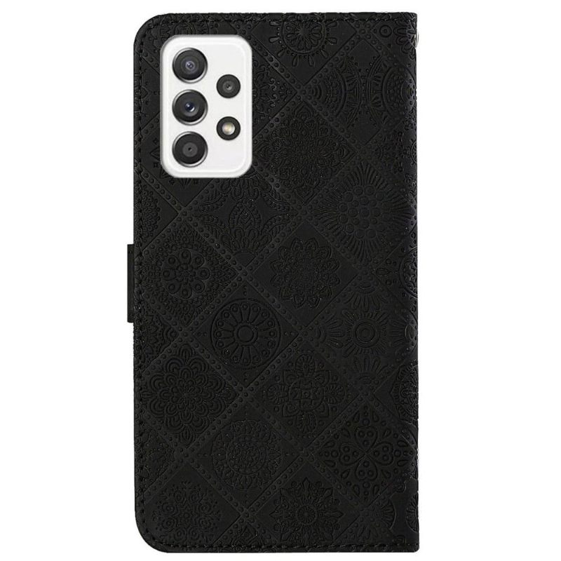 Flip Case voor Samsung Galaxy A53 5G Mandala Caleidoscoop