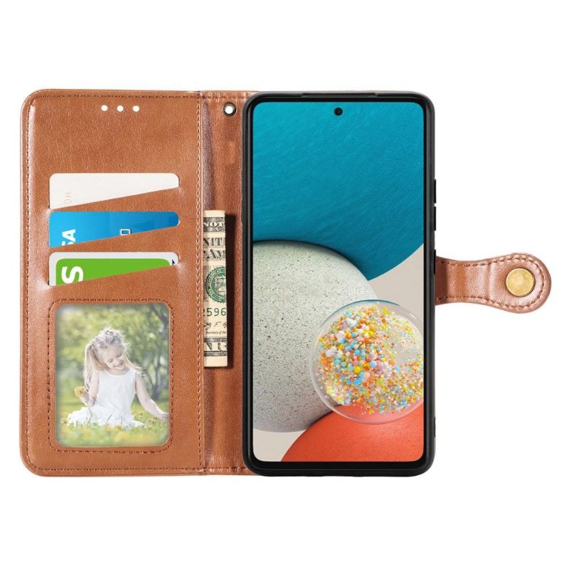 Folio-hoesje voor Samsung Galaxy A53 5G Indila Kunstleer Kaarthouder