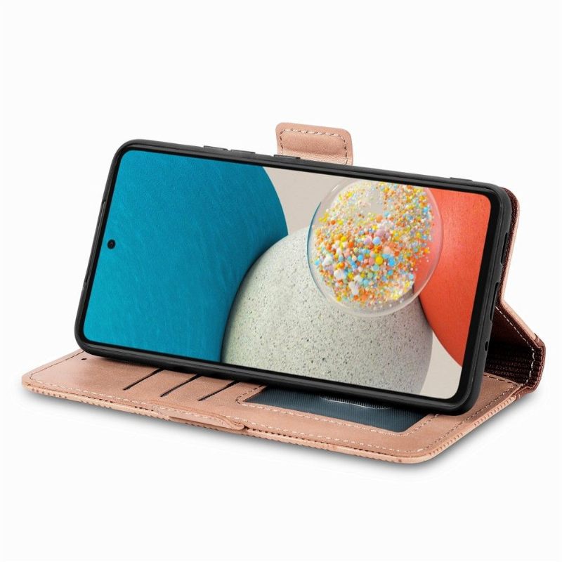 Folio-hoesje voor Samsung Galaxy A53 5G Kunstleer Met Gaten