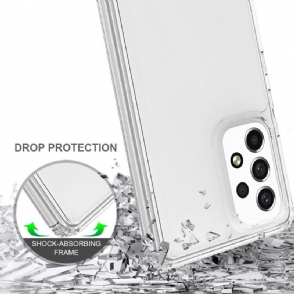 Hoesje voor Samsung Galaxy A53 5G Bescherming Hoesje Transparant