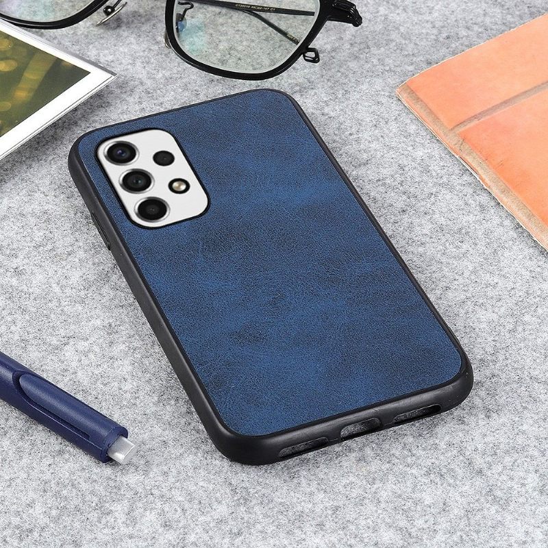 Hoesje voor Samsung Galaxy A53 5G Vintage Kunstleer Jazz