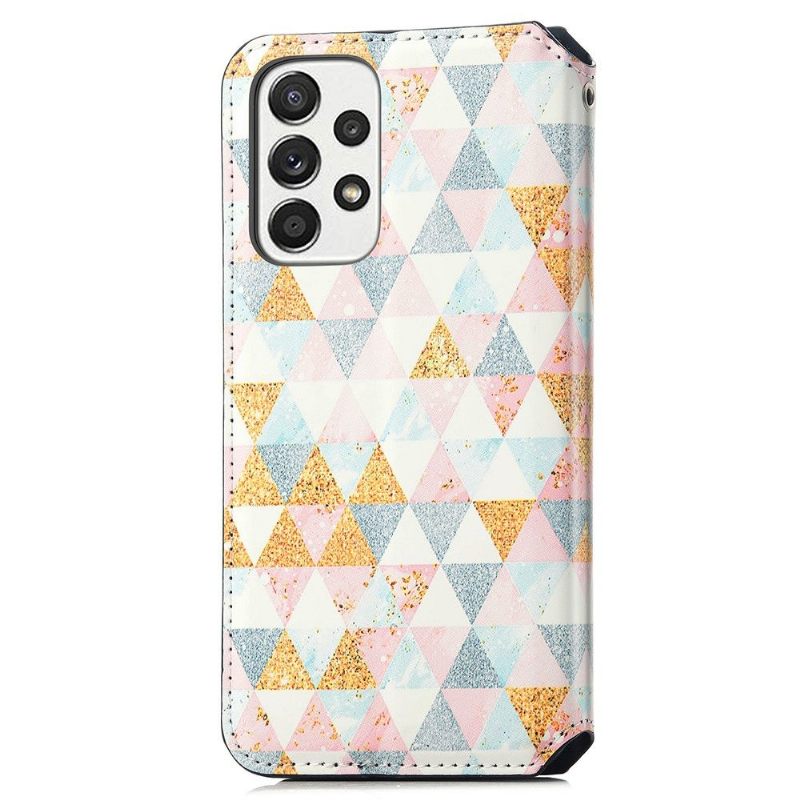 Leren Hoesje voor Samsung Galaxy A53 5G Scandinavische Stijl