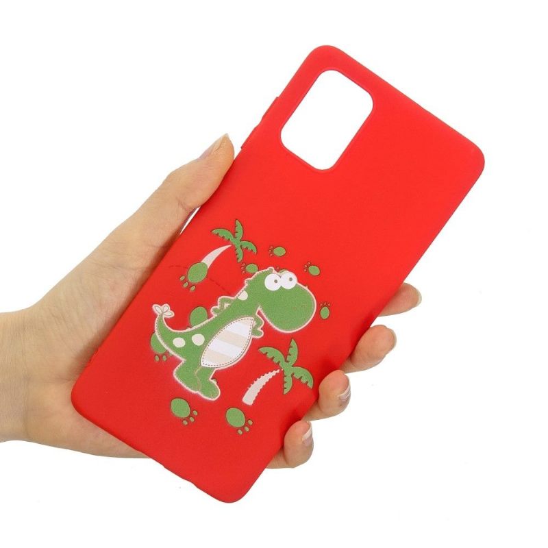 Telefoonhoesje voor Samsung Galaxy A53 5G Met Ketting Dinosaurus Illustratie