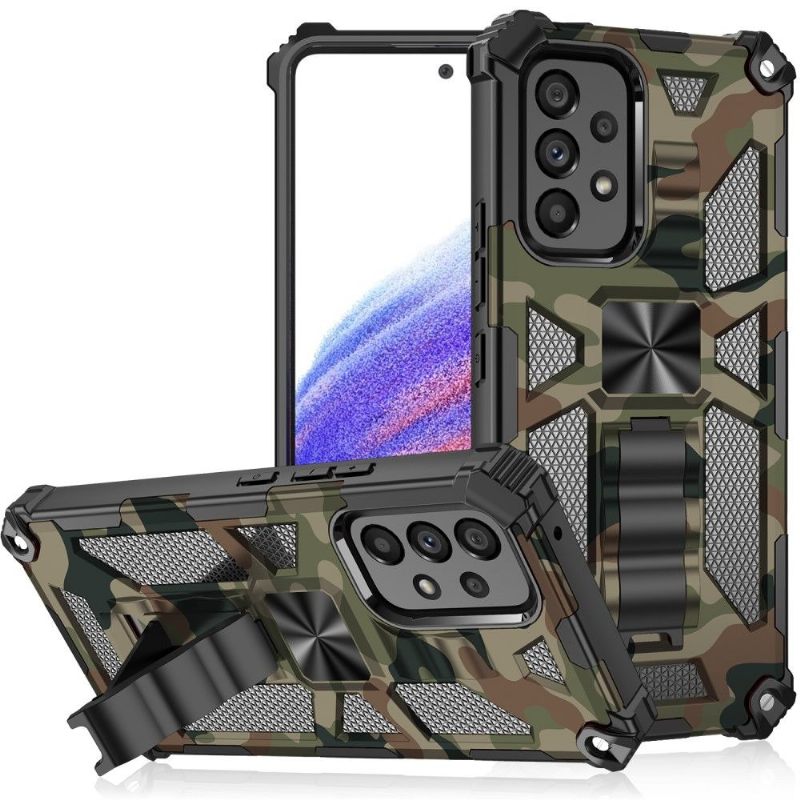 Telefoonhoesje voor Samsung Galaxy A53 5G Ondersteuningsfunctie Camouflage